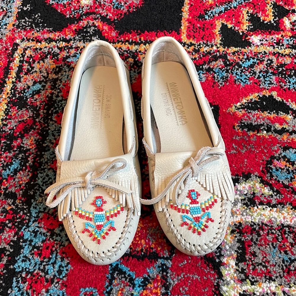 Minnetonka Leather Moccasins